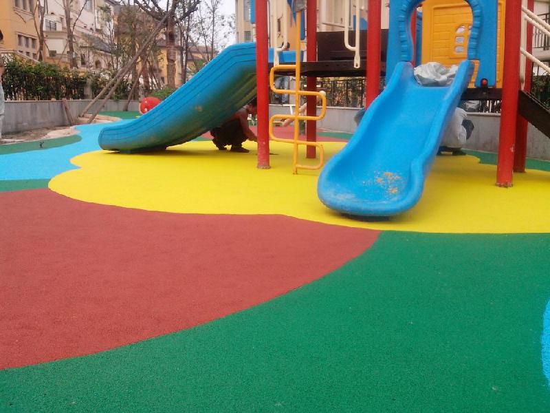 专业承接广东省幼儿园塑胶跑道与EPDM彩色颗粒场地施工服务