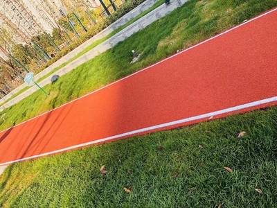 南翔新添两条静美塑胶步道，家门口的健身好去处